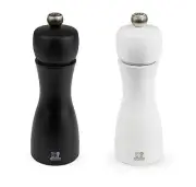 2/24260 Tahiti 6 Inch Black Pepper Mill and White Salt Mill Set