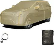 Protection Car Cover for Mercedes AMG GLS 63 2020-2025 Vehicle Cover,Sun Rain Dust Snow Protection with Security Lock,Driver Door Zipper