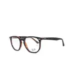 Ray Ban RX7151 5910 50 Hexagonal Blue On Havana Red Eyeglasses Rayban 7151