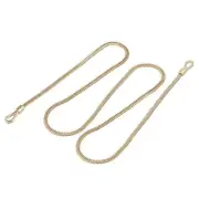47" Purse Chain Strap Purse Handle Cross Body Shoulder Replacement Strap Gold