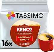 Tassimo Kenco Americano Smooth Coffee Pods x16 (Pack of 5, Total 80 Drinks)
