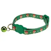 East Side Christmas Holiday Cat Kitten Male Boy TY Monkey Collar Bell 3/8" 8-12"