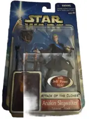 Star Wars Attack Of The Clones “Anakin Skywalker” Tatooine Attack 2002 NIP