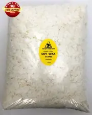 SOY AKOSOY WAX FLAKES ORGANIC VEGAN PASTILLES FOR CANDLE MAKING 10 LB