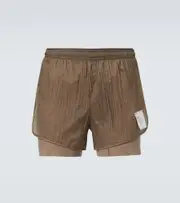 [Satisfy] Satisfy Rippy running shorts XL brown