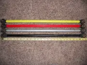 Polaris - RZR 1000 Upper Radius Rod (PAIR) RED - NEW OEM 1543377