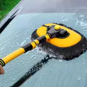 Car Wash Brush Mop with Long Handle Microfiber Cleaning Broom