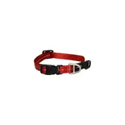 Rogz Red Small 11mm Wide x 20cm to 31cm Classic Utility Collar for Dogs & Puppies
