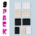 Clip On Bra Extender Plus Size Maternity Black White Beige 2 3 Hooks Strap 9pack