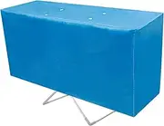 AwObEpl Heated Clothes Airer Drying Cover Electric Heated Folding Clothes Dryer Airer Cover for Saving Drying Time and Energy Consumption (Blue)