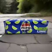 12 Cans Pepsi Lime - Limited Edition - Brand New UnOpened 12 Pack