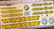 NOS ORIGINAL MONGOOSE OUTER LIMIT FF-5333 DECAL STICKER OLD SCHOOL BMX
