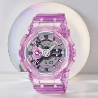 在飛比找momo購物網優惠-【CASIO 卡西歐】G-SHOCK 未來系列 半透明女錶手