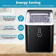 Portable Ice Makers Cubes Machine Countertop 44 LBS Self-cleaning w/Scoop Handle