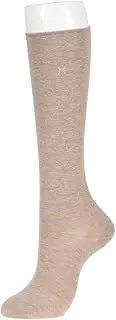 fukuske(福助) Fukusuke Hanae Mori 4303-600 Women's Loose and Easy Solid, High Socks, 1 Pair Set, Fukusuke