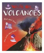 Write On: Volcanoes by Clare Hibbert (English) Hardcover Book