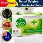 Dettol Original AntiBacterial Bar Soap 105g Kills Germs Hygenic Removes Dirt Oil