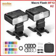 Godox MF12 K2 2.4GHz Wireless Macro Flash Light Speedlite 2 light kit For Camera