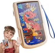 Ball Catching Machine | Tabletop Game with Dinosaur Design | Handheld Professional-Grade Gameplay Toy Room Entertainment for Kids Teens Adults, Classic Flipper Tabletop Game