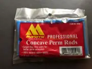 MARIANNA Professional Concave Perm Rods 2 1/2” Long 7/16” Blue Pack Of 12