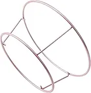 BIUDECO Cake Cooling Rack Tall Bakery Reusable Serving Wire Rack Baking Accessories Baking Rack Bread Oven Cake Cooling Stand Cake Cooler Rack Baking Drying Rack Cake Racks Rose Gold Alloy