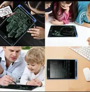 8.5" Portable LCD Writing Tablet Drawing Board Erasable Notepad Pad for Kids