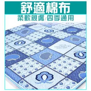 台灣製造3X6尺單人椰子床墊P023-05冬夏兩用三折床墊單人床墊.日式睡墊宿舍床墊睡床.椰棕薄墊涼蓆竹蓆.推薦哪裡買