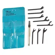 Moody Tool Opn End Wrnc St,#Pcs 9,SnglEnd 58-0143 Moody Tool 58-0143