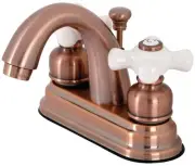 Kingston Brass KB561.PX Restoration 1.2 GPM Centerset Bathroom - Copper