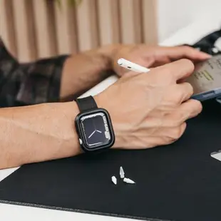 SwitchEasy 美國魚骨 Apple Watch 8/7 航太鋁合金手錶保護殼 Odyssey 41mm (通用最新8代)