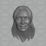 Karen Page Daredevil Born Again custom head for 1:6 1:10 1:12 1:18 action figure
