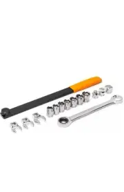 GEARWRENCH Serpentine Belt Tool Set with Ratcheting Wrench and Sockets
