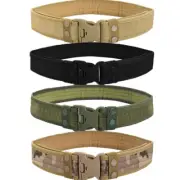 Tactical Molle Waist Belt Combat Quick Release Waistband Army Mens Buckle Strap