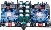 Digital Power Amplifier Board, 2 Channel Audio Amplification Module with Cooling Fan, 420W X 2 Output Power, for Home Theaters, Multimedia Classrooms