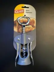GLAD GLD-71235 Wine Bottle Opener Corkscrew Cork Lever Action Puller
