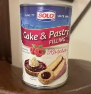 Solo Raspberry Cake & Pastry Filling 12 oz BB 05/25 NEW