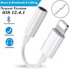 For iPhone 13 Pro Max SE3 Earphone Headphone Jack to 3.5mm Cable Audio Aux Mic