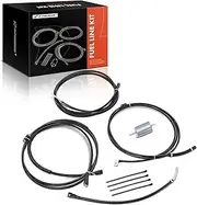 Fuel line Kit Compatible with Chevrolet Silverado 1500/2500/3500, Silverado 1500/2500 HD & GMC Sierra 1500/2500/3500, Sierra 1500/2500 HD, 1999-2003, Replace# FLFG0053, FL-FG0053