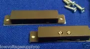 1 surface mount terminal home security alarm system contact switch sensor BROWN