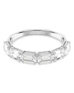 Swarovski Millenia Octagon Crystal Bangle Bracelet in Rhodium Plated