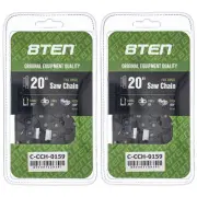 Chainsaw Chain 20 Inch .063 .404 68DL for Stihl MS 064 660 056 088 084 2-Pack