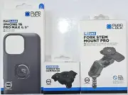 QUAD LOCK KIT iPHONE 16 PRO MAX MAG Case, Dampener, FORK STEM Pro *EXPRESS*