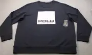 Ralph Lauren Polo Mens Aviator Navy Blue Pullover Sweatshirt NWT 2XL XXL $125
