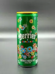 Perrier X Takashi Murakami Sparkling Water Single 8.45 OZ Slim Can Murakami