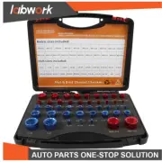 Labwork Nut and Bolt Thread Checker Identifier 23Inch & 21Metric Thread Gauge