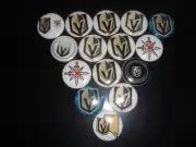 Las Vegas Golden Knights buttons flat back or pin badge embellishments magnet