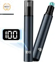 Nose Hair Trimmer for Men & Women - Professional Painless Eyebrow & Facial Hair