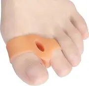 Chiroplax Bunion Corrector Pads Silicone Big Toe Separator Straightener Spacer for Women & Men Hallux Valgus Pain Relief Sleeve Cushion Splint Protector (4 Pads w/Shims - Medium)