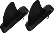 Surfboard Fin Set Snap 2pcs Paddleboard Replacement Fin Water Stabilizer Separator Balance Tool for Improved Control Stability