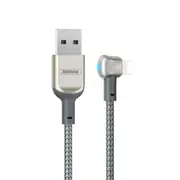 Remax Sury Leyo Series 1.2M 2.4A Usb To 8 Pin Data Cable Silver #RC-024i